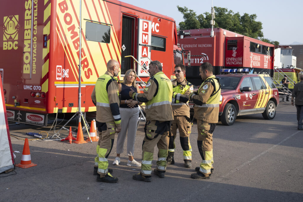 Marta Barrachina incendio jornada 28 julio