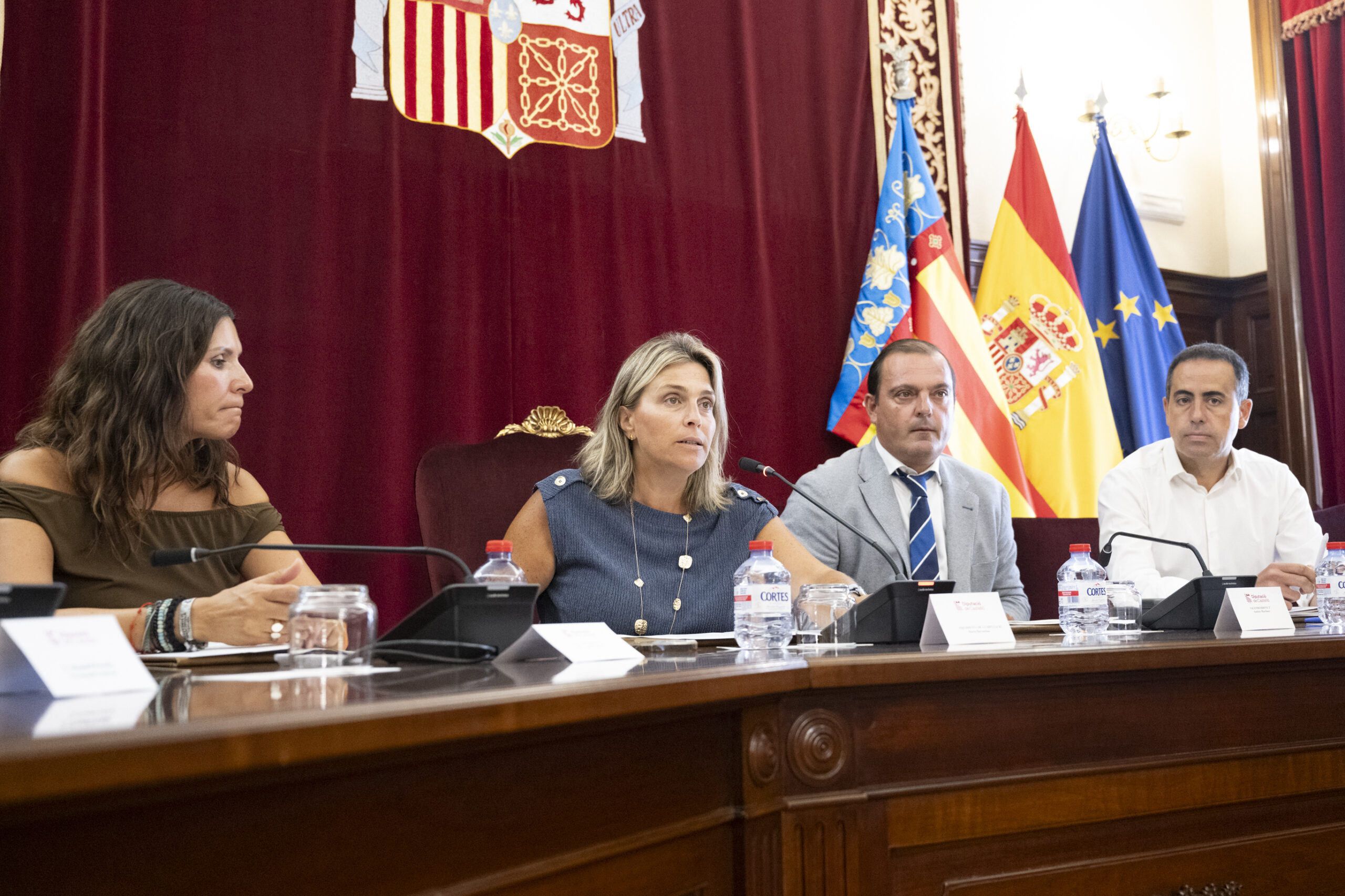 Marta Barrachina presidenta Diputación pleno 31 julio