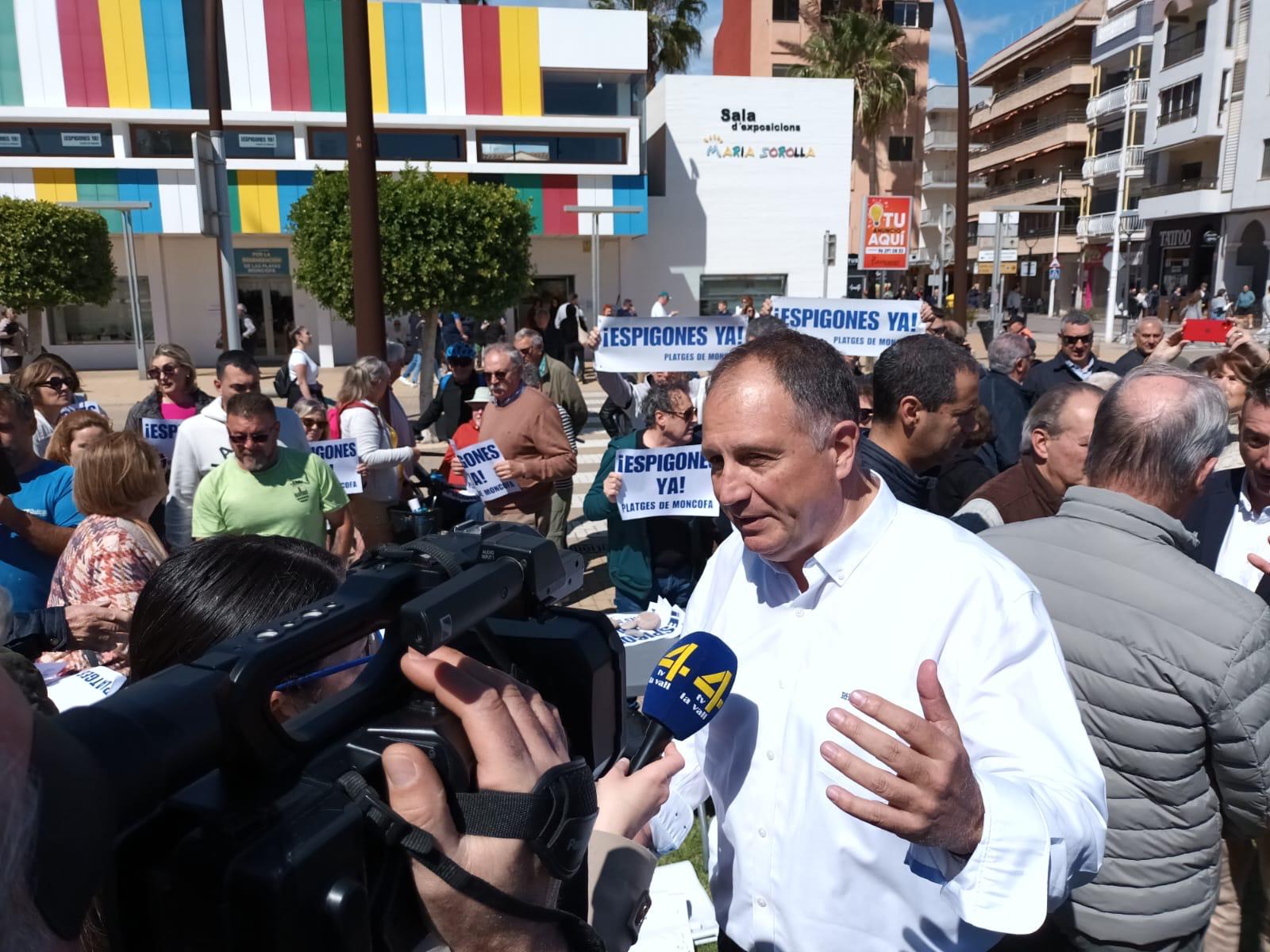 Salvador Aguilella defensa costa de Moncofa