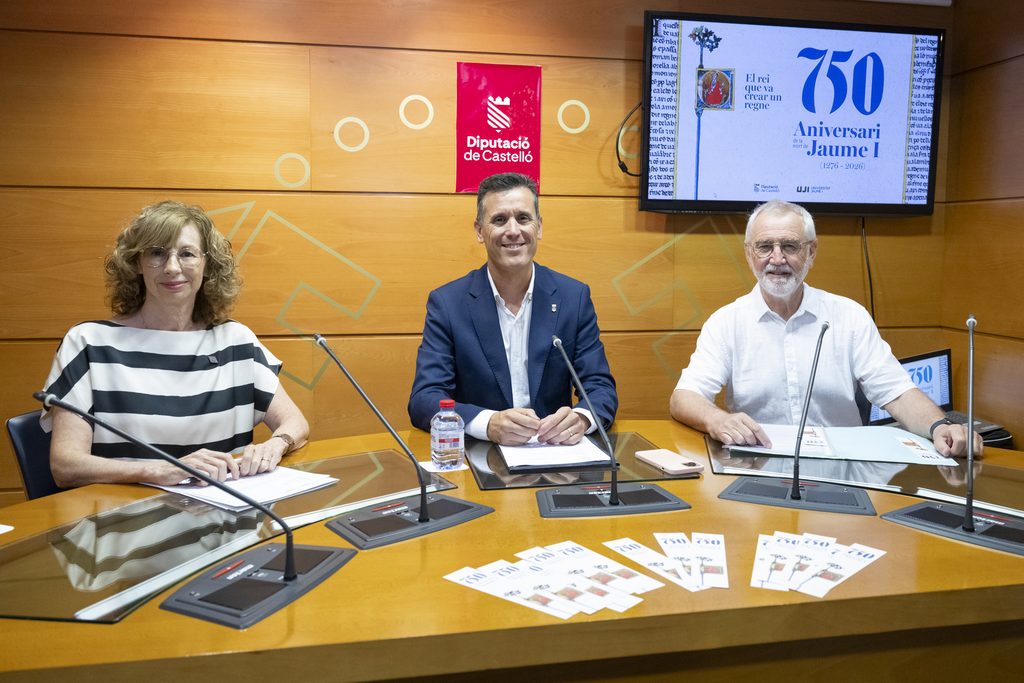 Presentación programación 750 aniversario muerte Jaume I