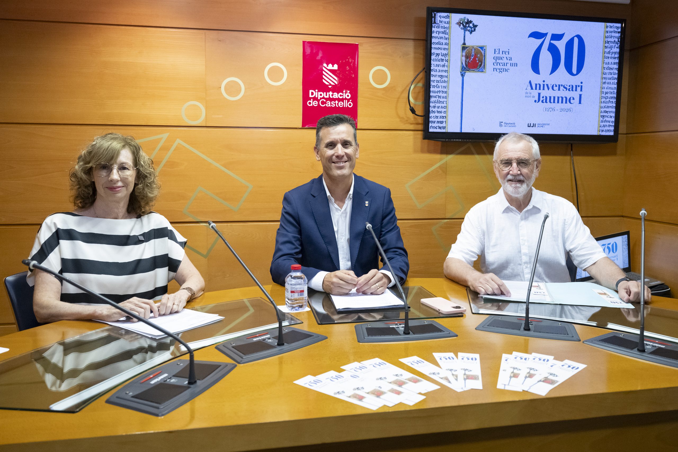 Presentación programación 750 aniversario muerte Jaume I