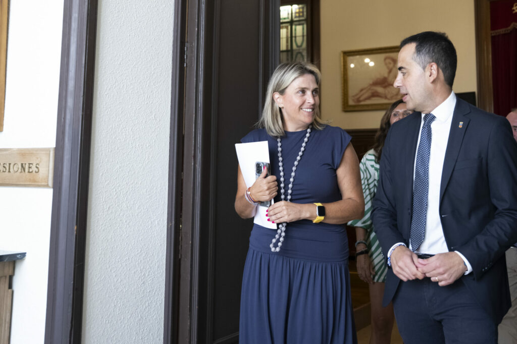 Presidenta Marta Barrachina y Vicepresidente Hector Folgado scaled
