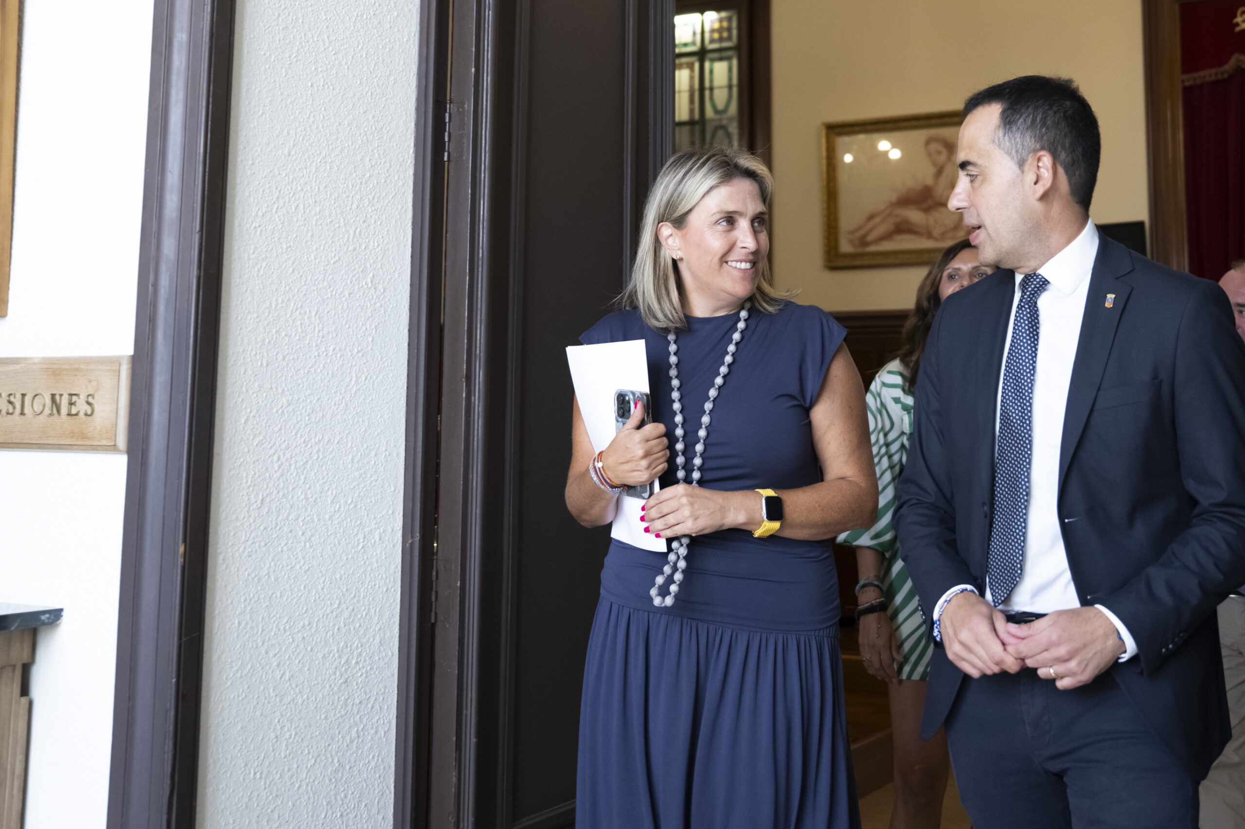 Presidenta Marta Barrachina y Vicepresidente Hector Folgado scaled