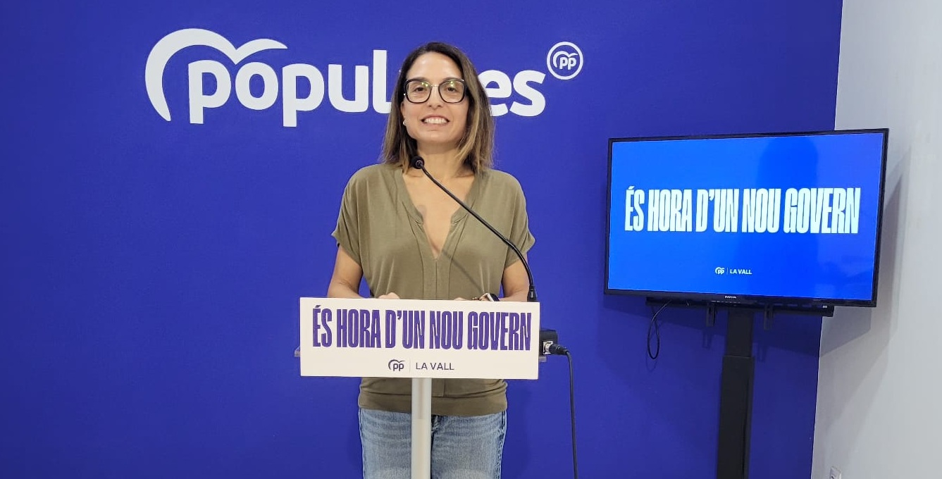 Marga Marco concejala PP la Vall